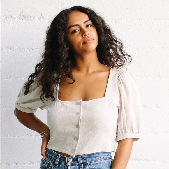 Rachel Pally Linen Kimmie Top 